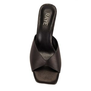 Chiffon Heel RAYE in black